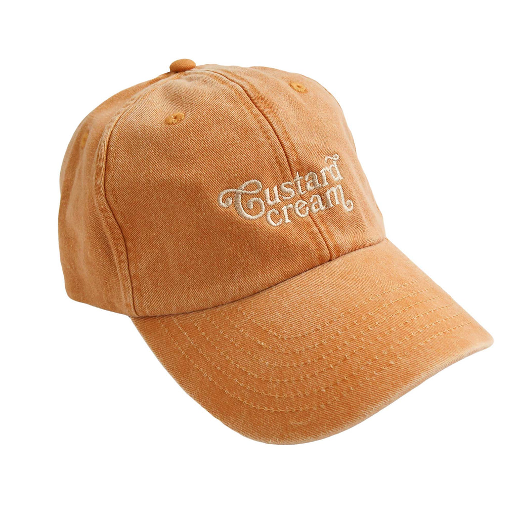 Custard Cream Cap Vintage Mustard Nikki McWilliams custard-cream-cap-vintage-mustard-nikki-mcwilliams