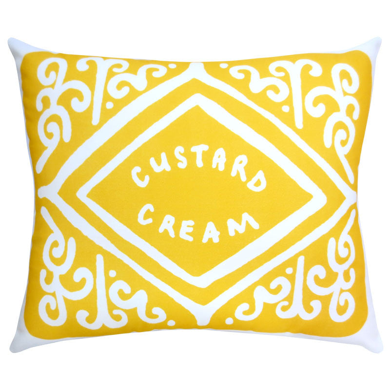 Supersize Custard Cream Printed Cushion