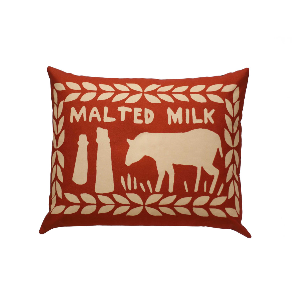 SALE - Inverse Malted Milk Printed Cushion
