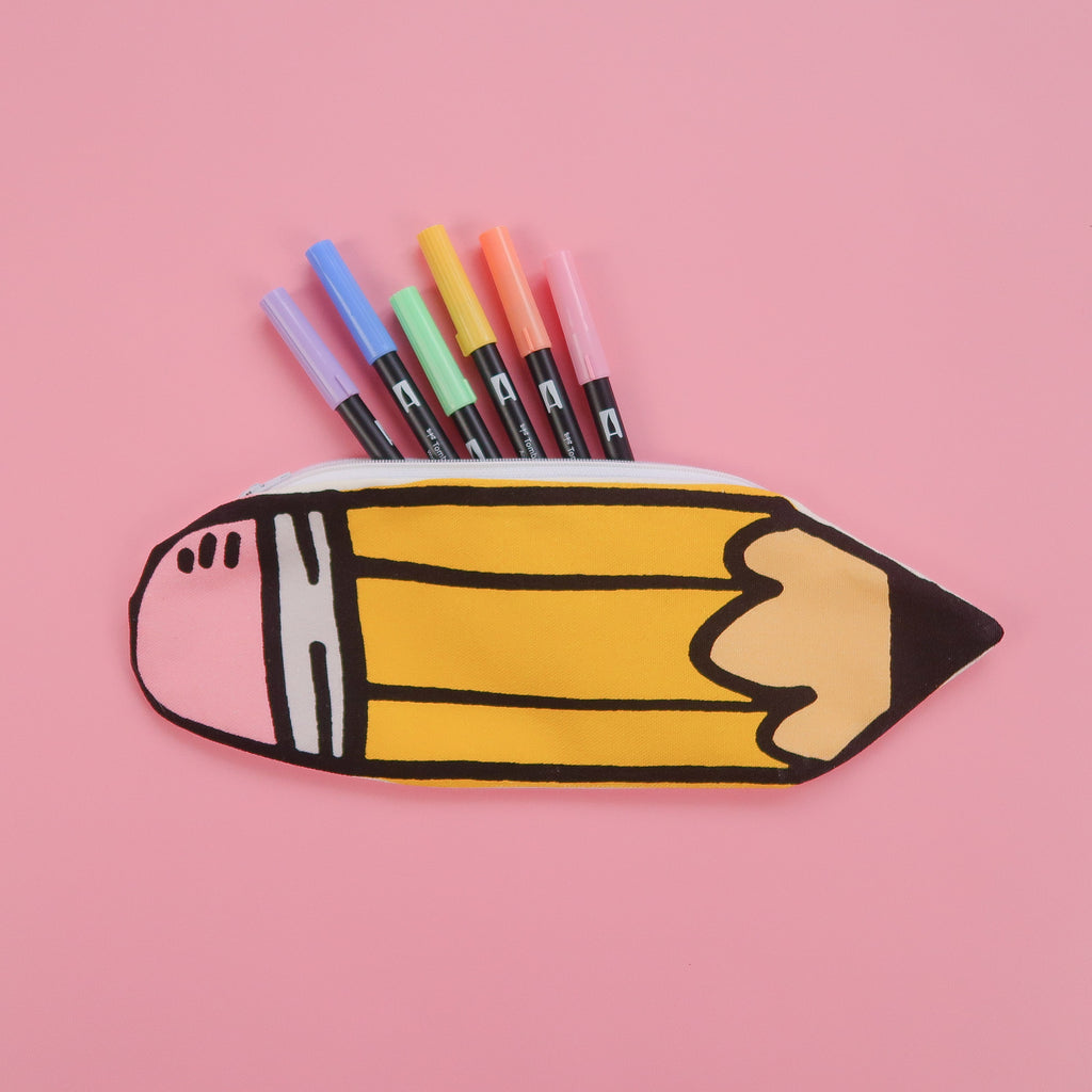 Chunky Pencil Stationery Pouch / Pencil Case