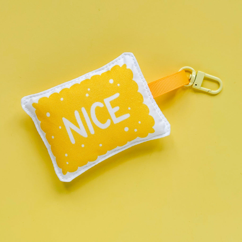 Plush Biscuit Bag Charms