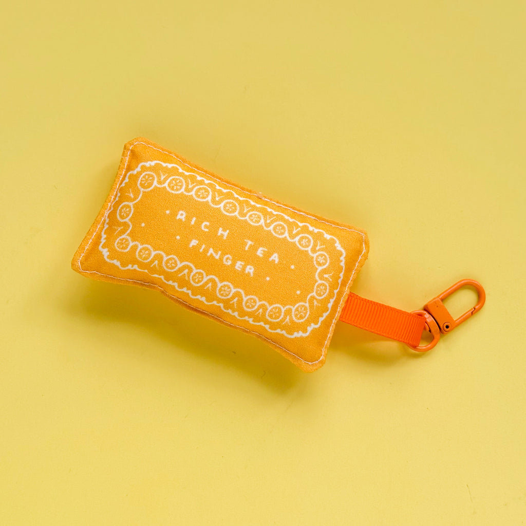 Plush Biscuit Bag Charms