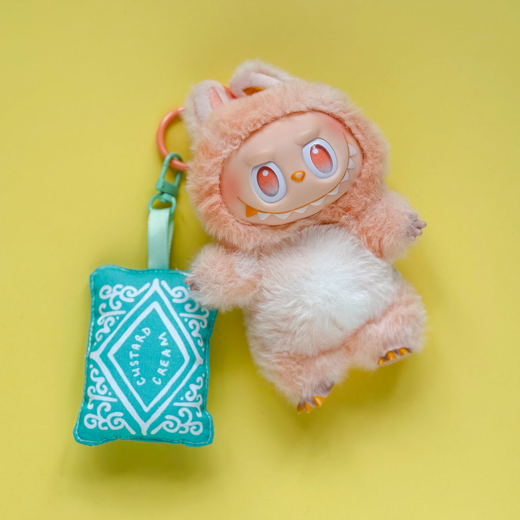 Plush Biscuit Bag Charms