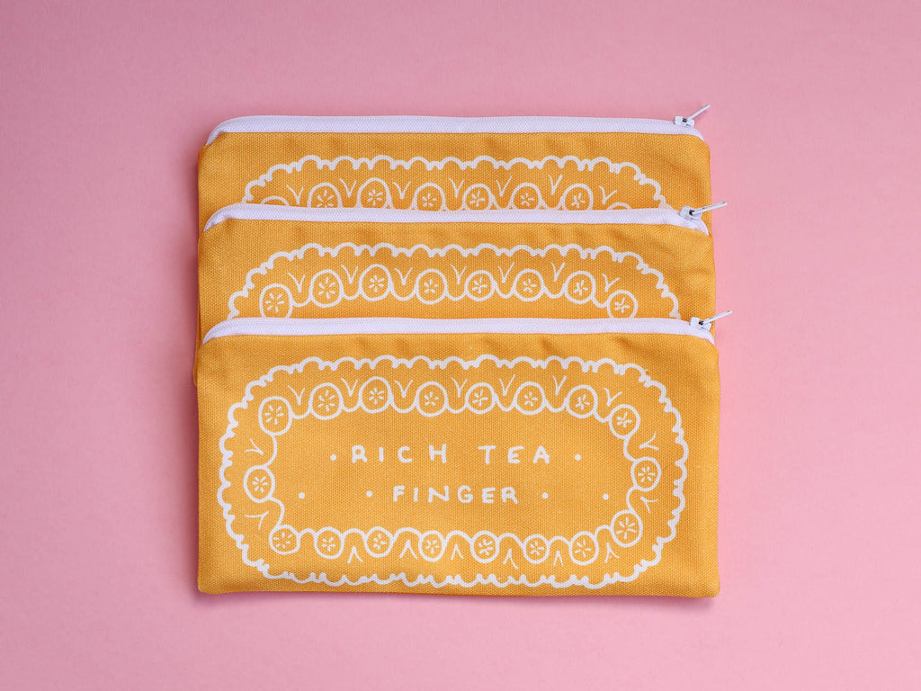 SALE - Rich Tea Pencil Case