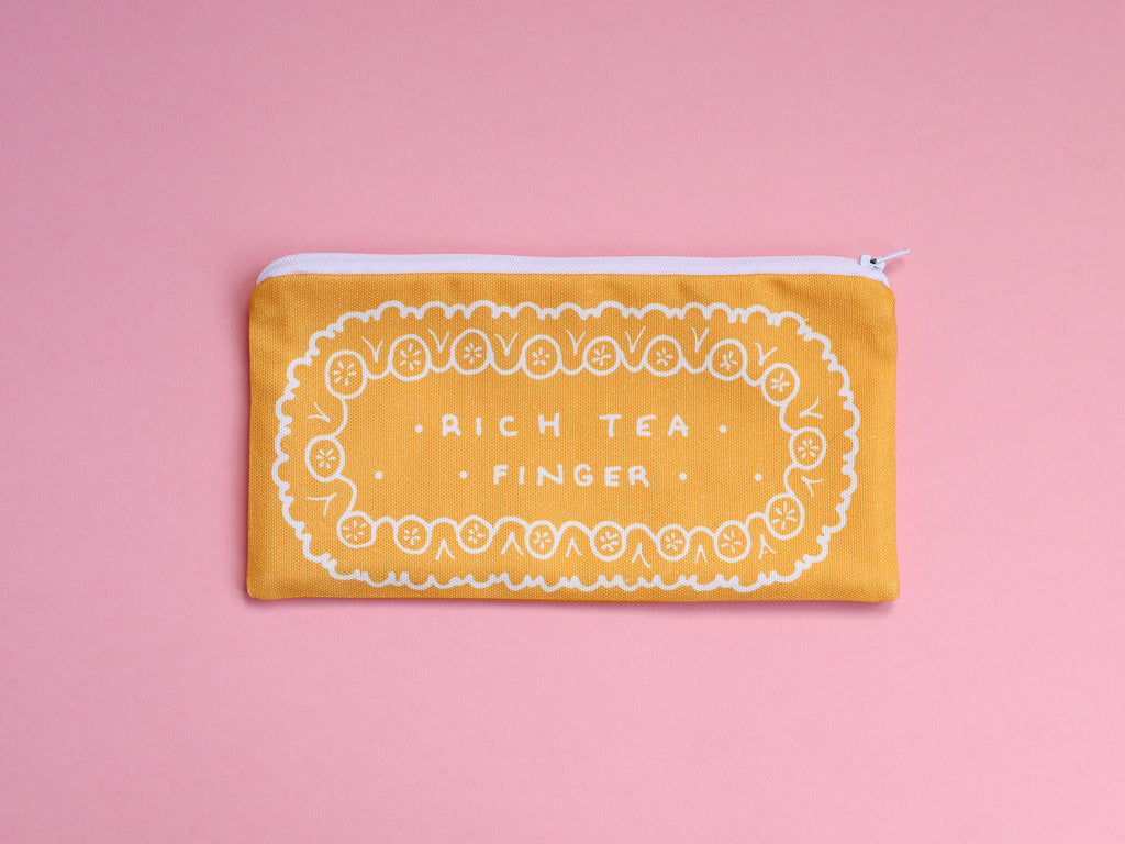 SALE - Rich Tea Pencil Case