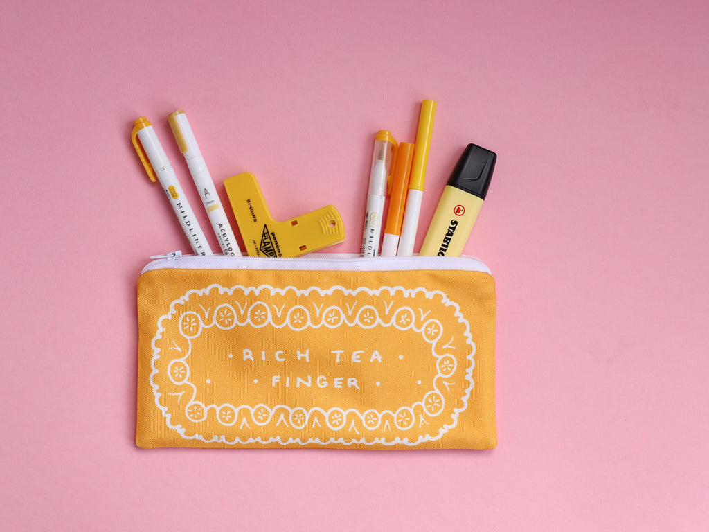 SALE - Rich Tea Pencil Case