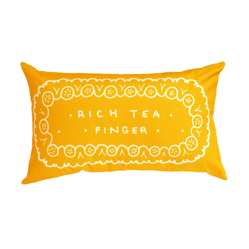Rich Tea Finger Biscuit Printed Cushion