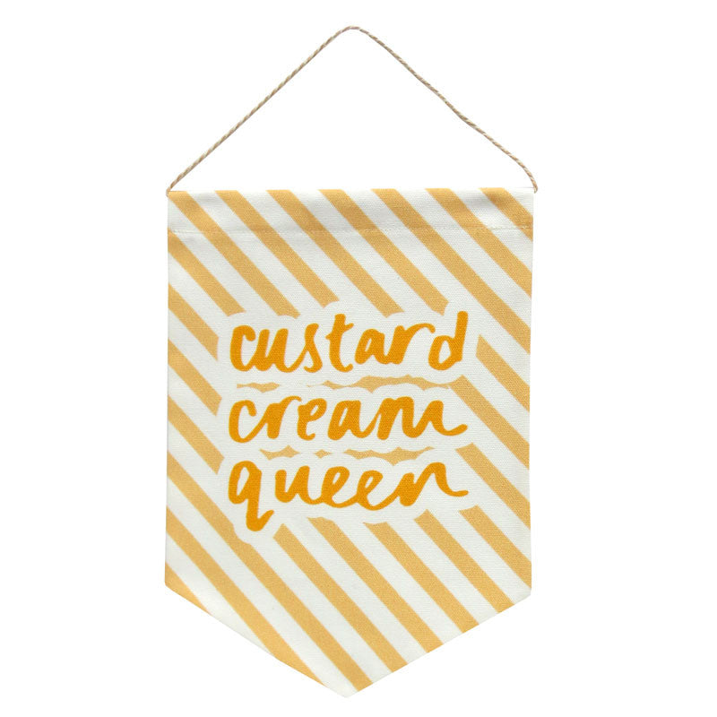SALE - Original Custard Cream Queen Banner