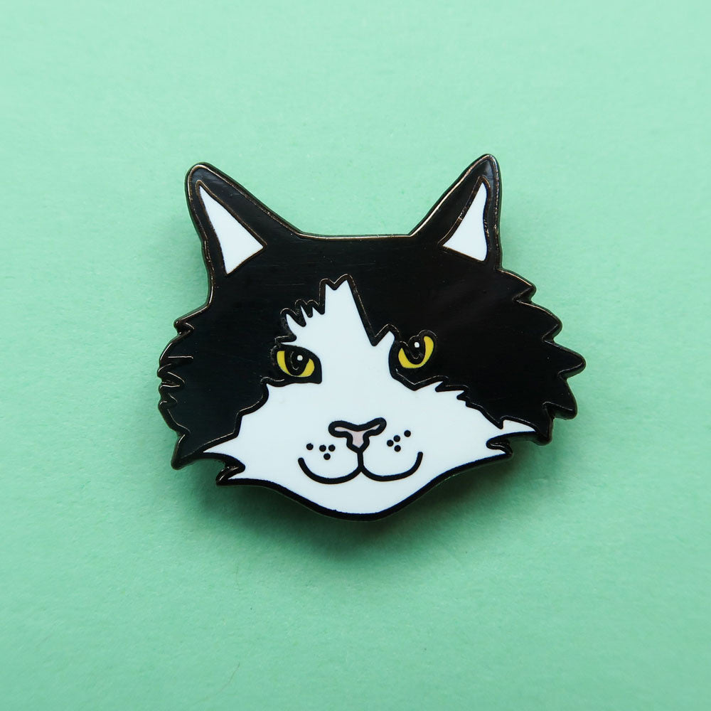 Frankie The Forest Cat Enamel Pin