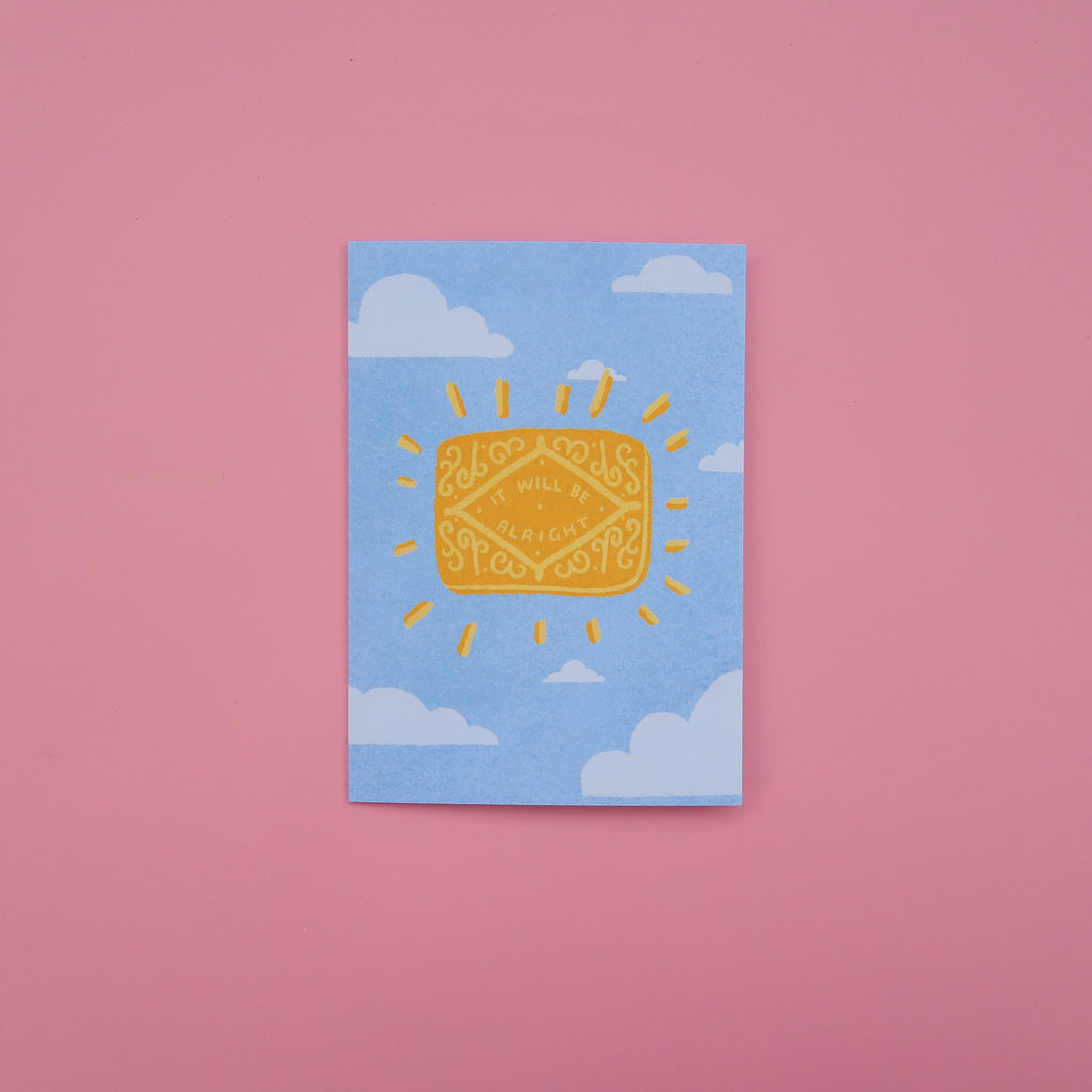 It Will Be Alright Greetings Card