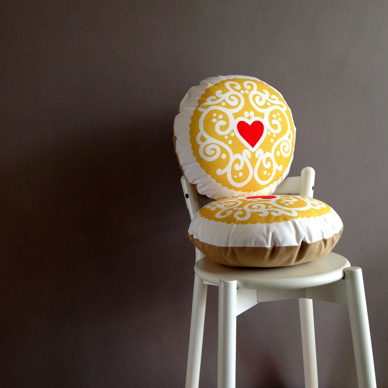 Original Jammy Heart Printed Cushion