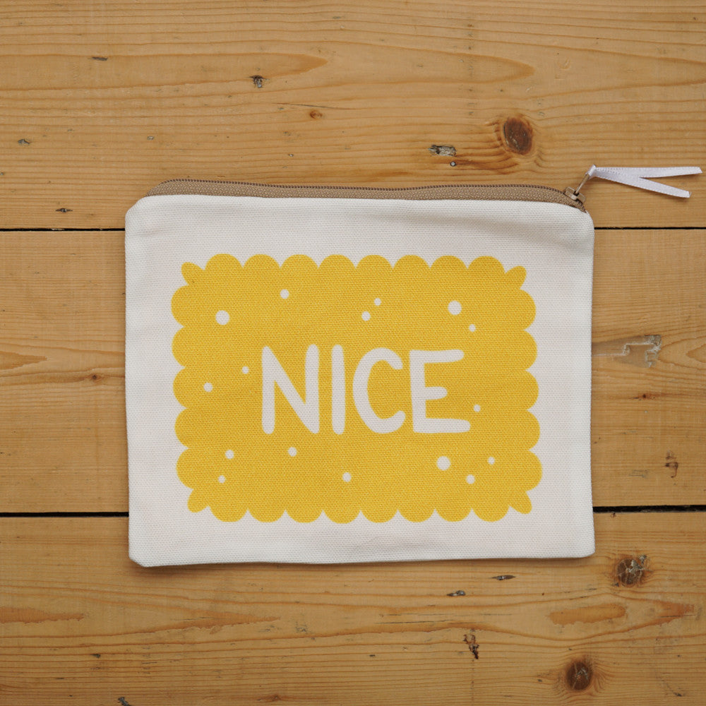SALE - Nice Biscuit Pouch