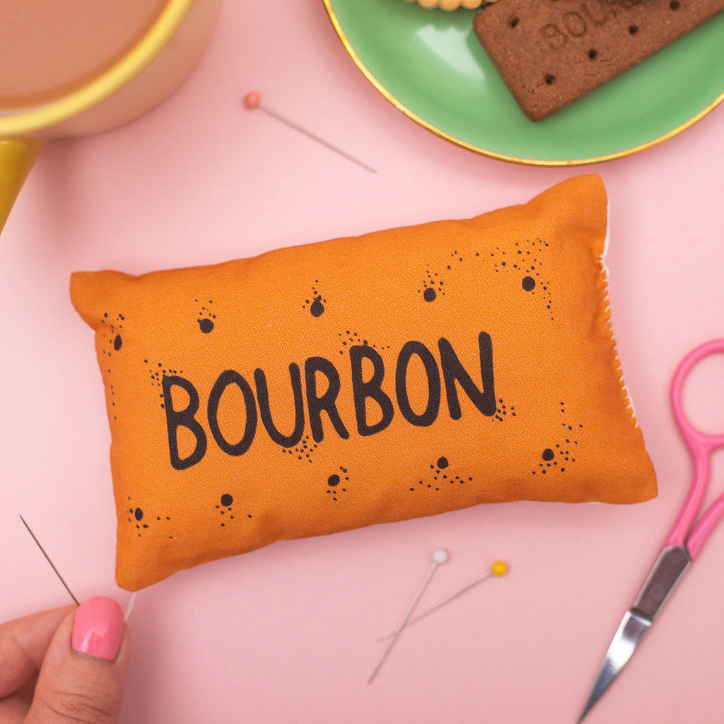 Bourbon Biscuit Mini Cushion DIY Kit