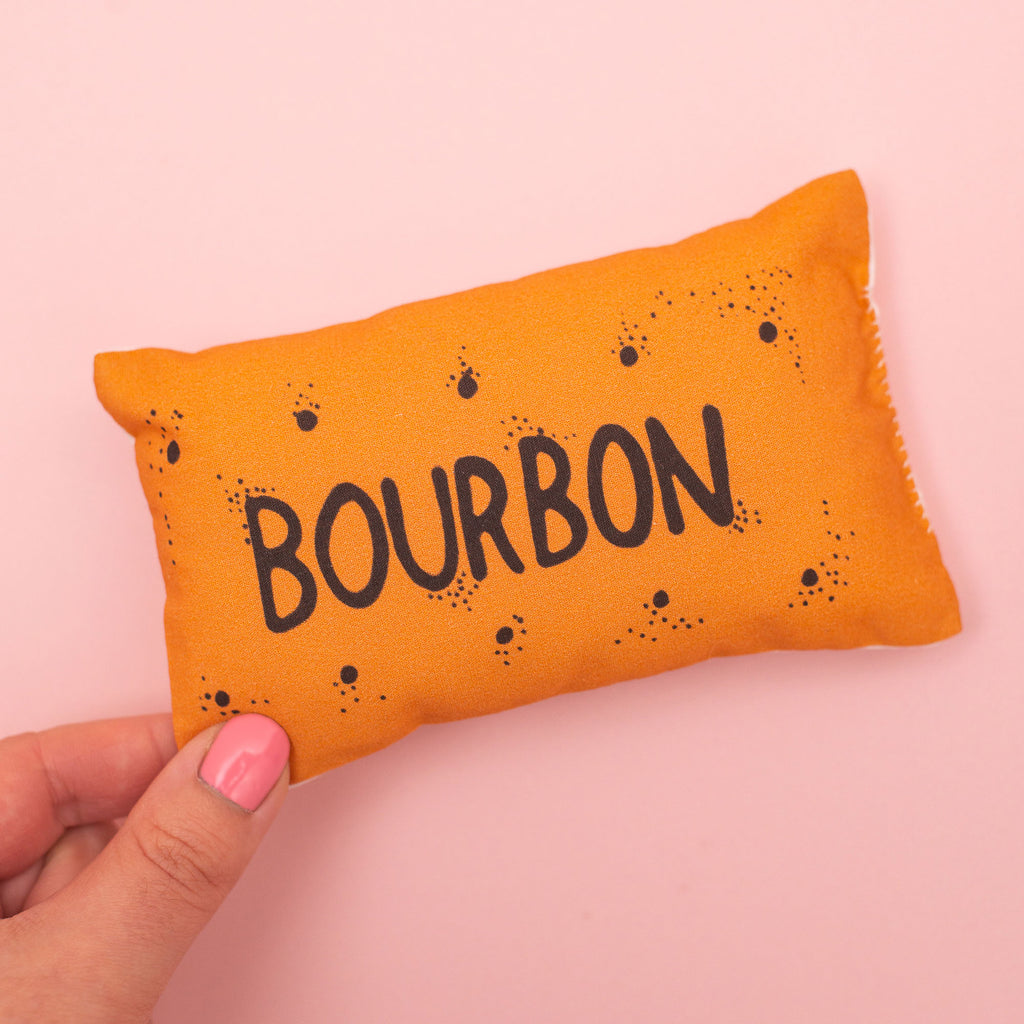 Bourbon Biscuit Mini Cushion DIY Kit