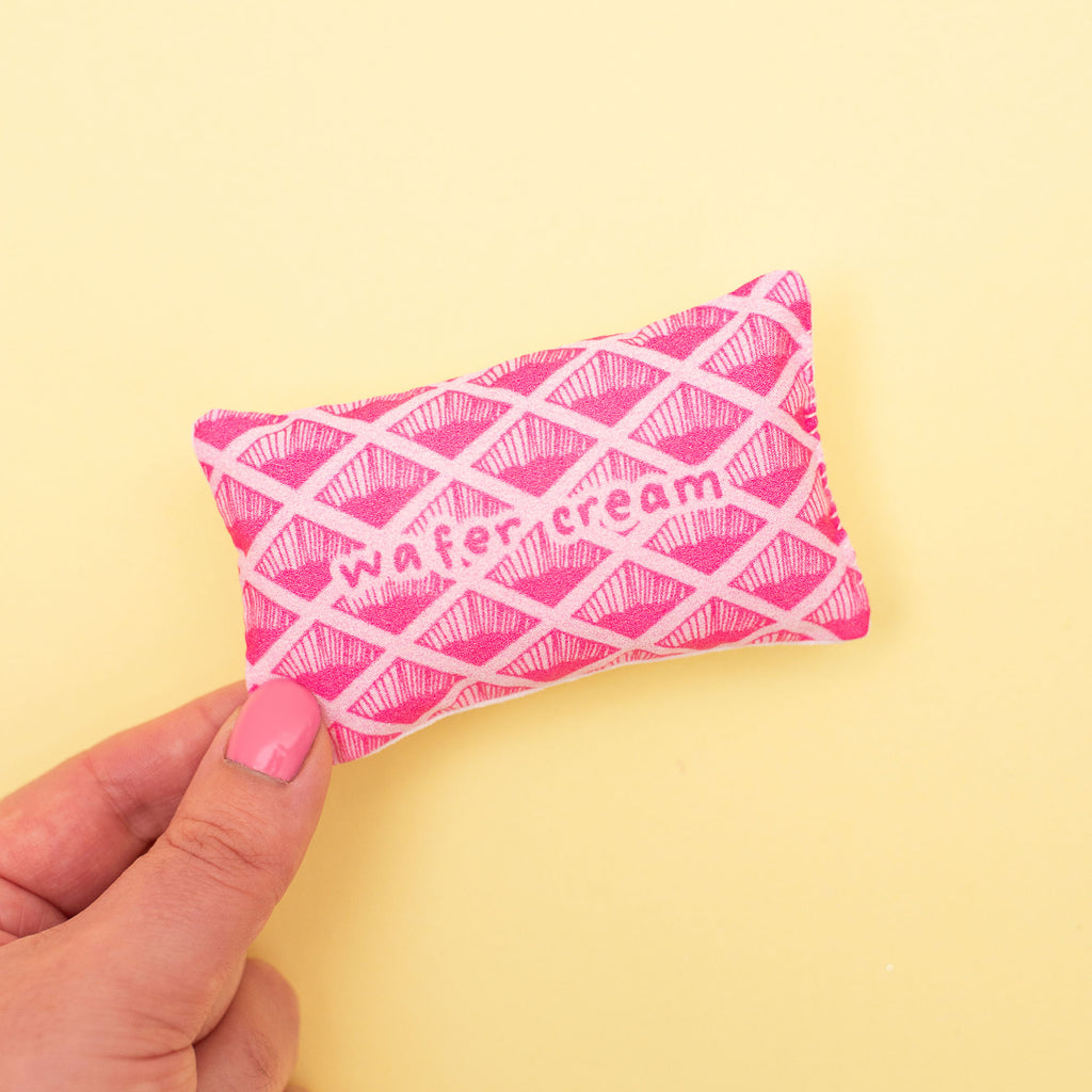 Pink Wafer Biscuit Mini Cushion DIY Kit