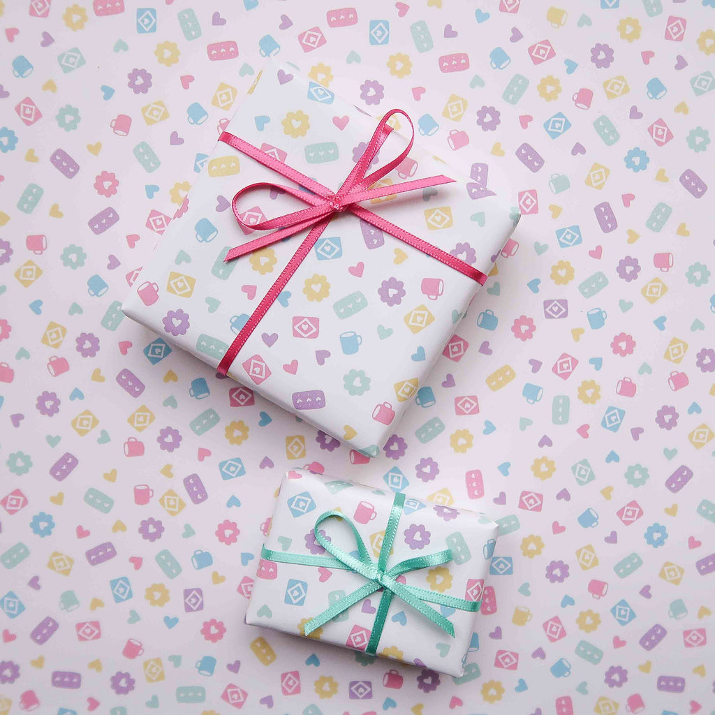 Perfect Pastel Biscuits Gift Wrap