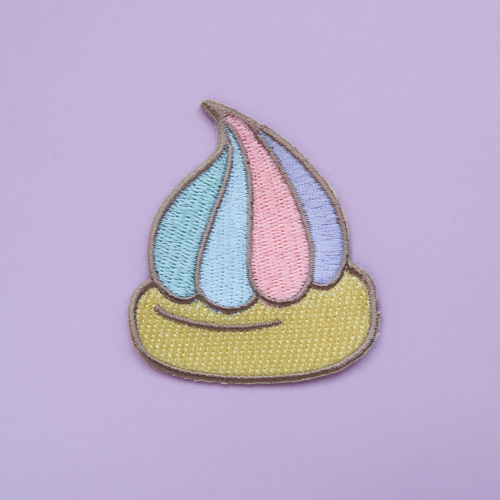 Iced Gem Iron-On Embroidered Patch