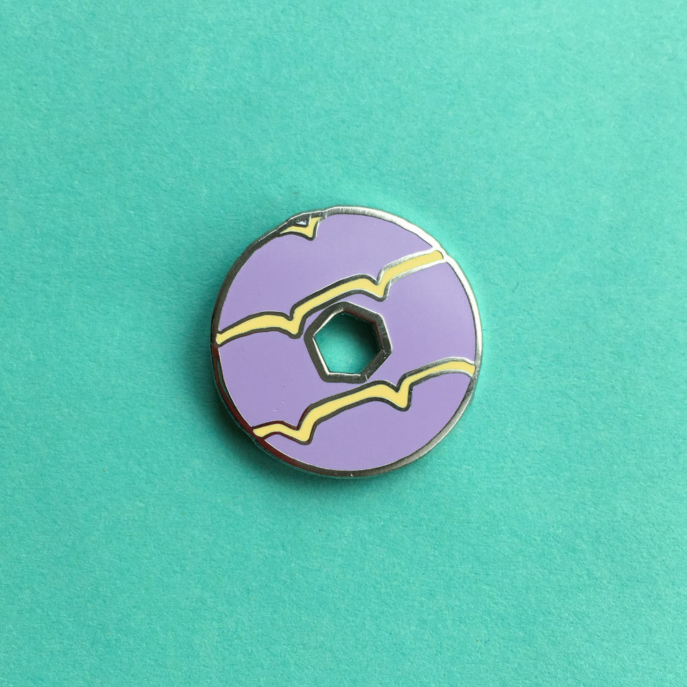 Party Ring Biscuit Enamel Pin