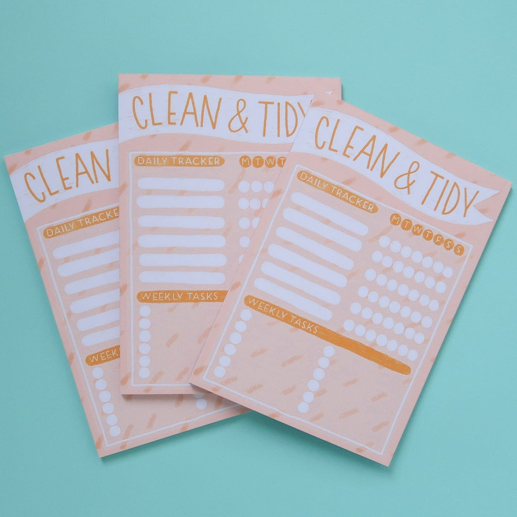 Clean and Tidy Planner Pad