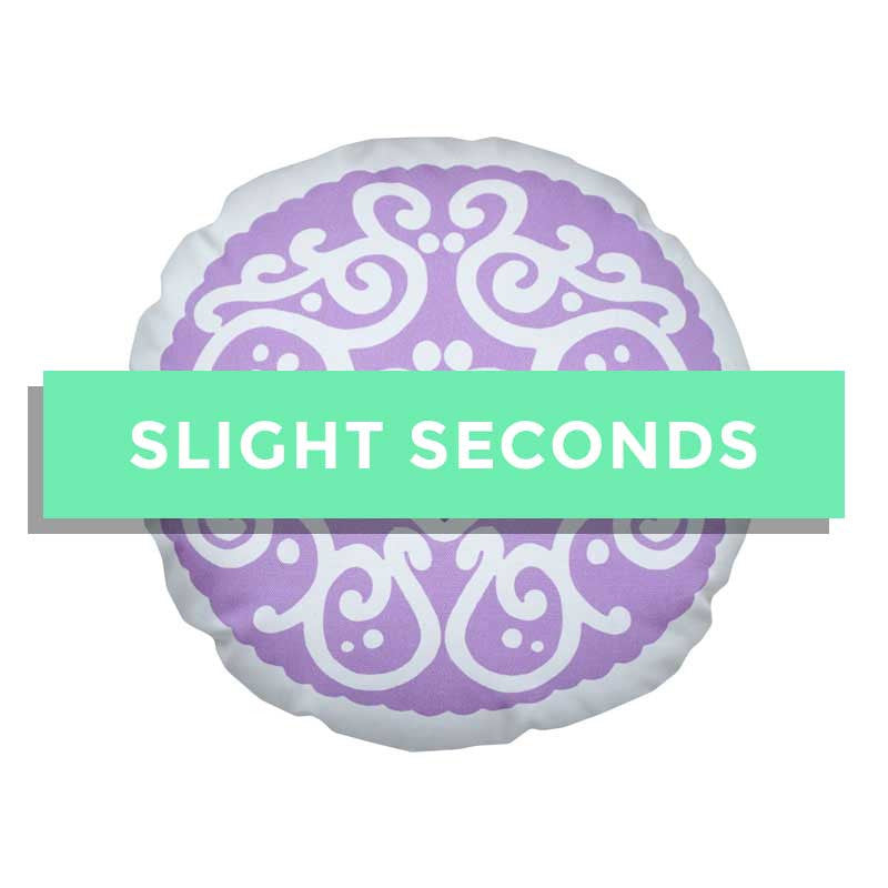 SALE - Lilac Jammy Heart Printed Cushion