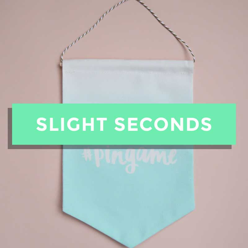 SALE - Mint Pingame Banner